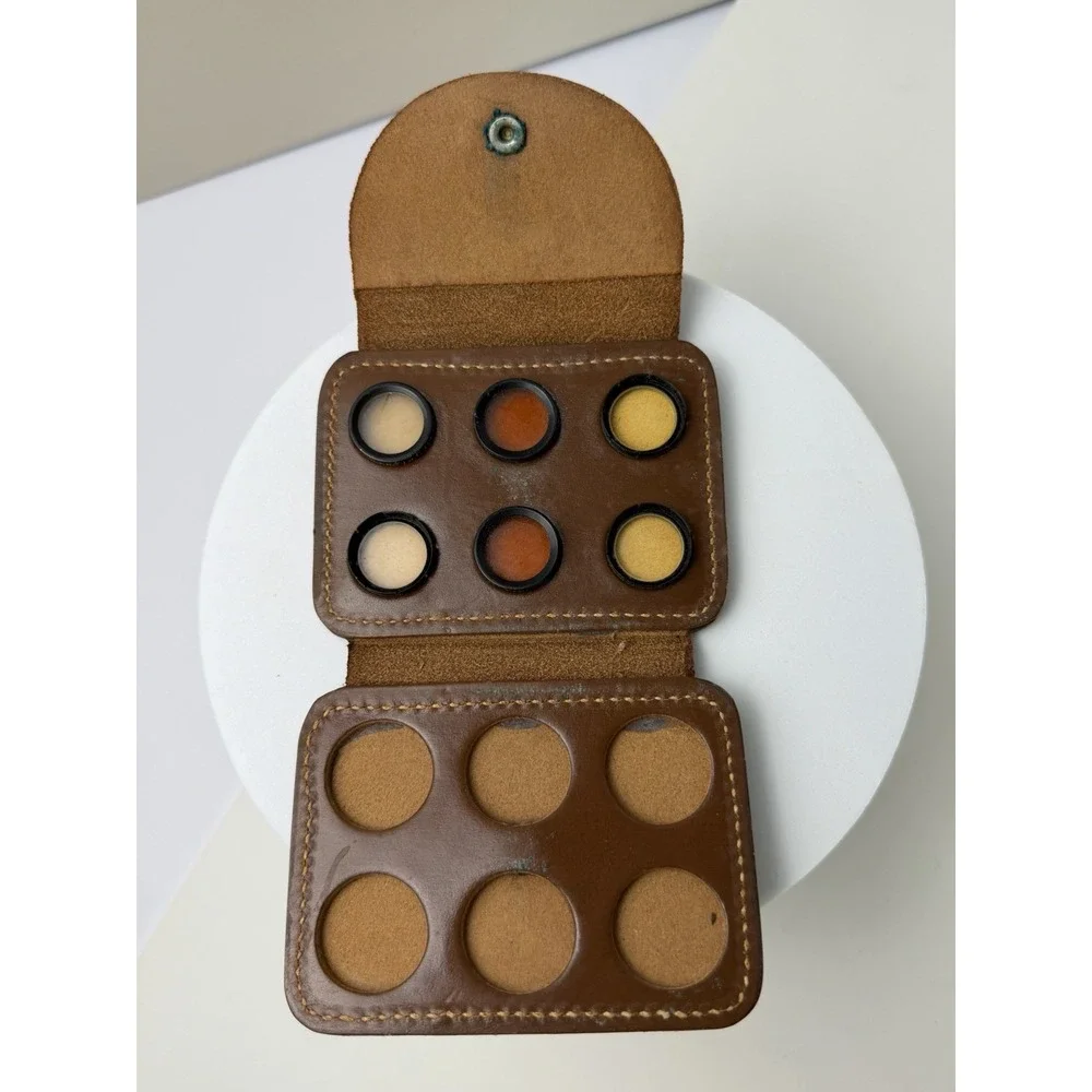 Stereo Realist Filter Set of 6 with Leather Case. Haze/ Flash/ Type A Filt #G768